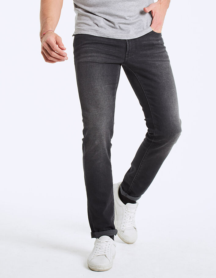 Men's Hollywood slim black jeans - IKKS