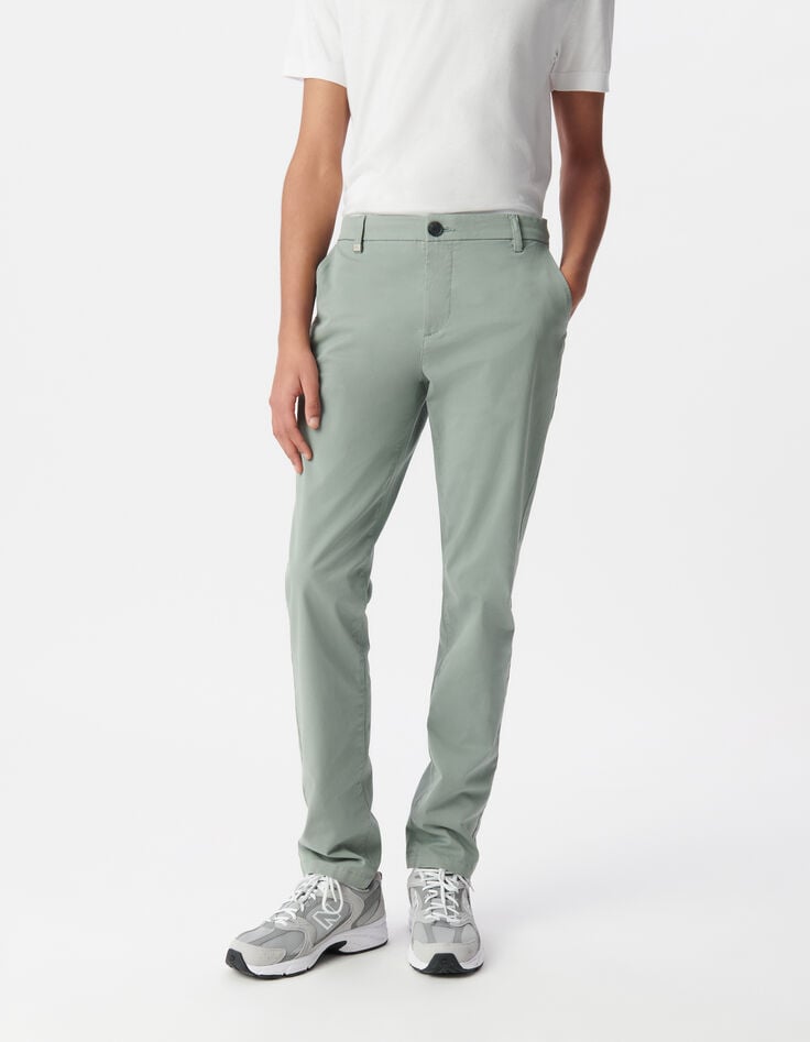 Men’s grey blue SLIM chinos-2 Men’s grey blue SLIM chinos-2