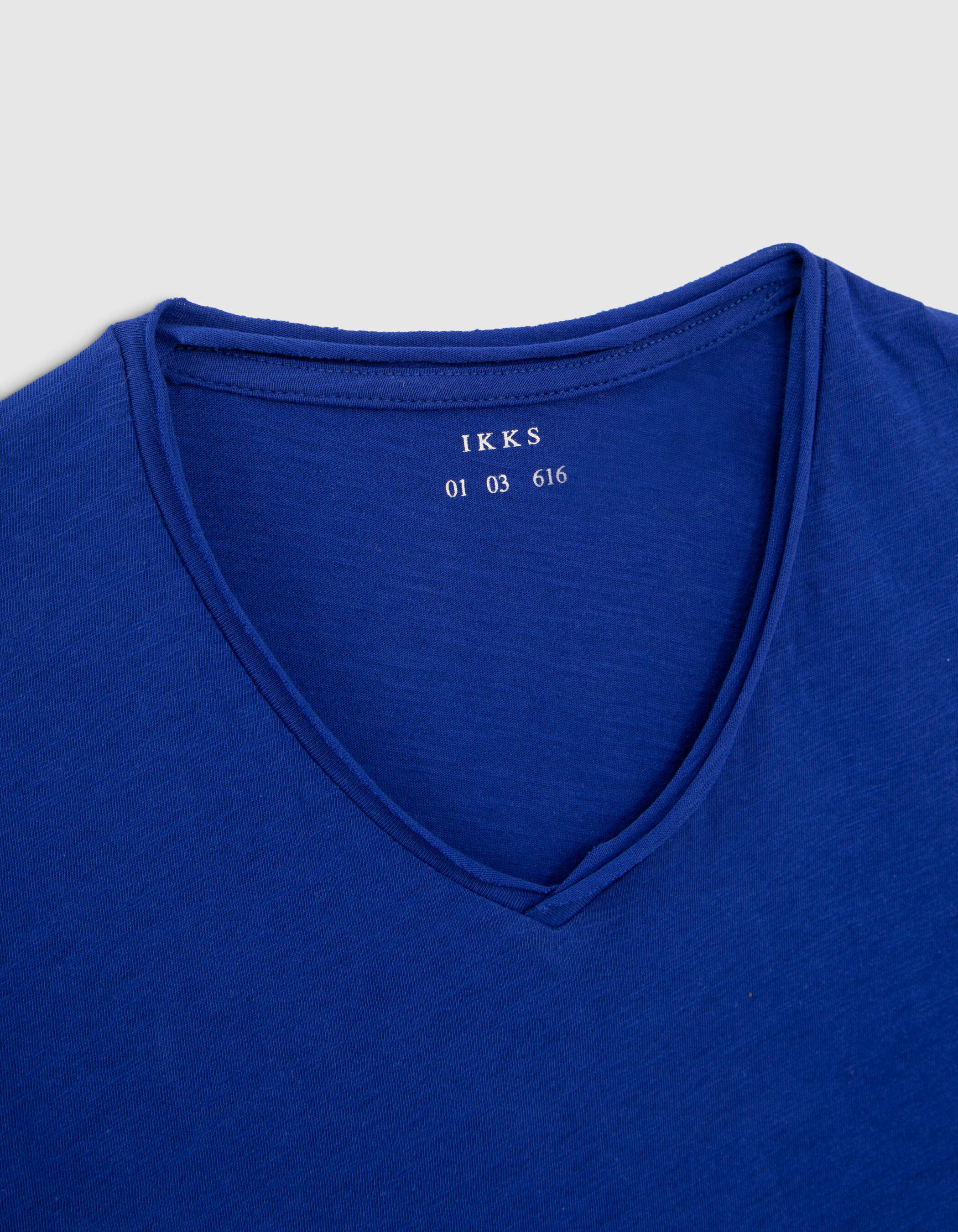 T shirt bleu electrique homme store