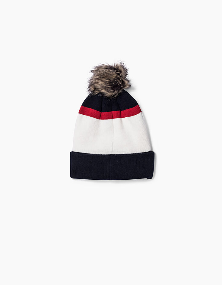 Bonnet tricolore garçon -3