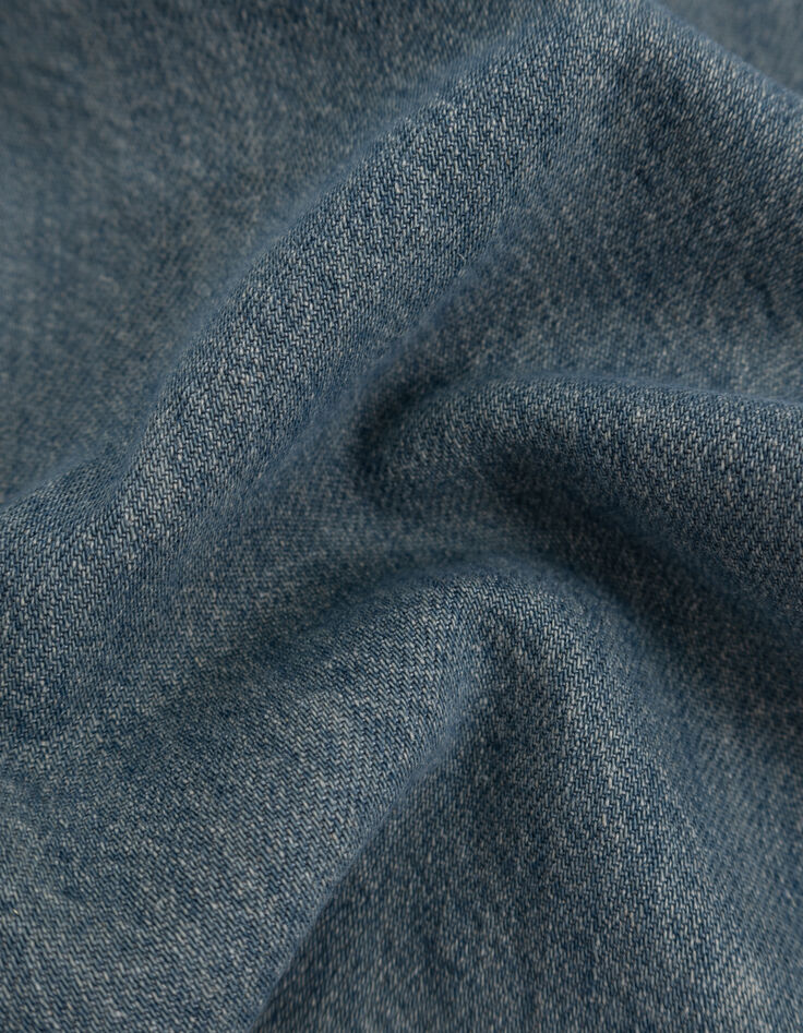 Blauwgrijze STRAIGHT jeans Heren-8