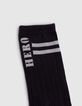Chaussettes noires, vertes, blanches garçon-3