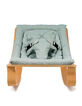 Transat Levo en hêtre et coussin aruba blue CHARLIE CRANE-3