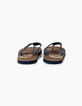 Braune und blaue Jungen-Flip-Flops Peace&Love -5