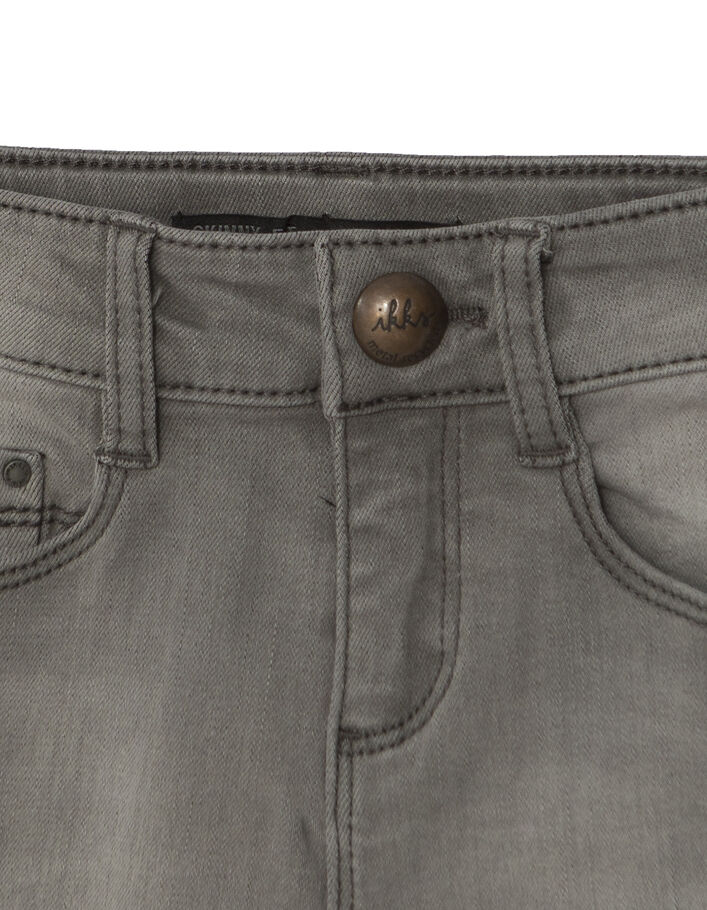 Jean skinny gris fille-5