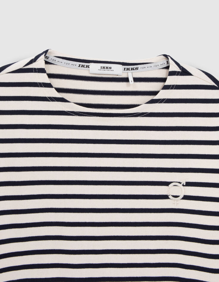 Gender Free-T-shirt marinière coton bio Mixte-6