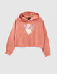 Terracotta sweater opdruk berg meisjes-1