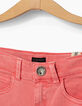 Bermudas rosa medio vaqueras niño -3