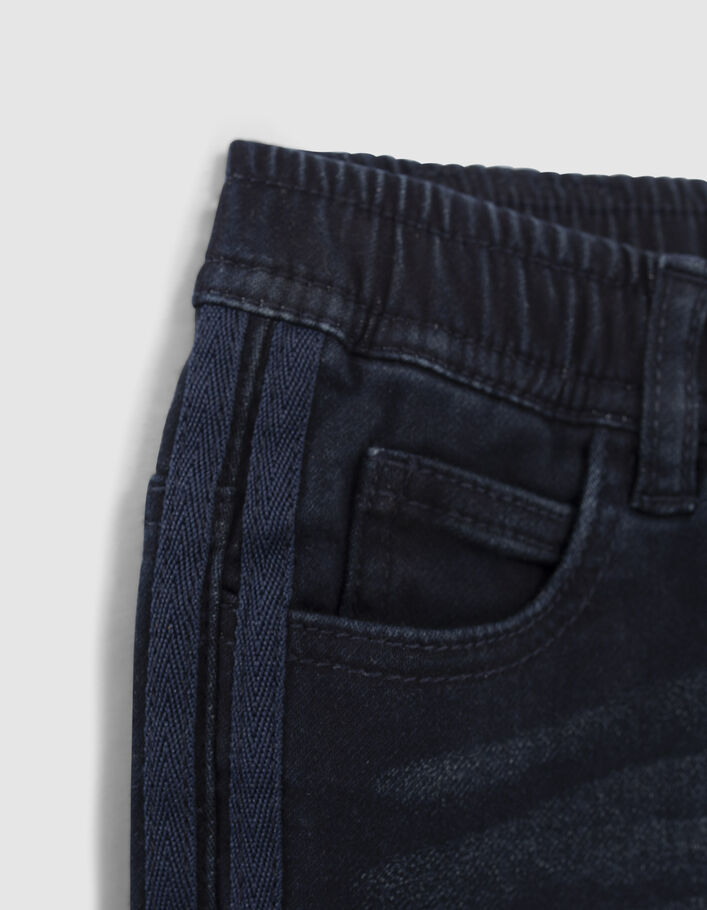 Unwashed JOGGER jeans met zijstroken jongens-6