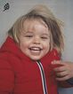 Chaqueta acolchada roja bebé niño -7