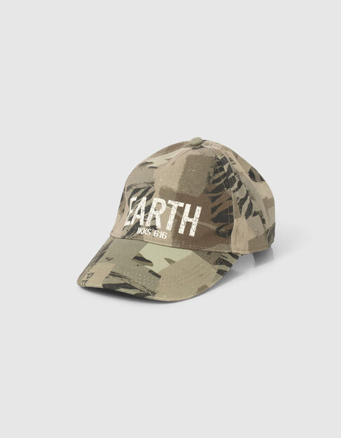 Gorra caqui camuflaje niño - IKKS