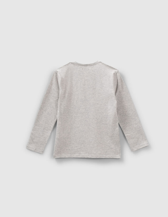 Graues Jungenshirt mit amerikanischem Adlermotiv-4