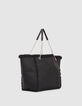 Bolso cab&aacute;s oversize negro forrado reversible mujer-2