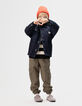 Jogger loose caqui niño-2