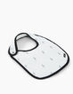Bavoir blanc pour b&eacute;b&eacute;-5