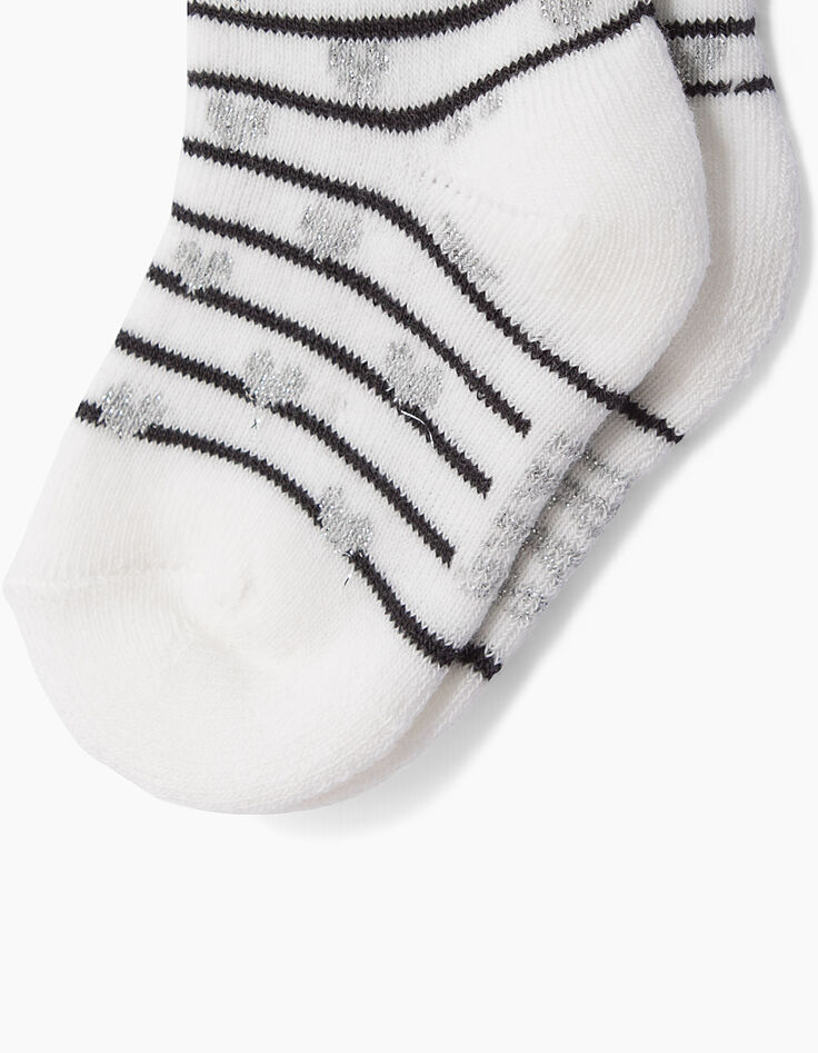 Sokken hartjes babymeisjes-3