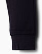 Pantalon marine en maille piquée garçon-5