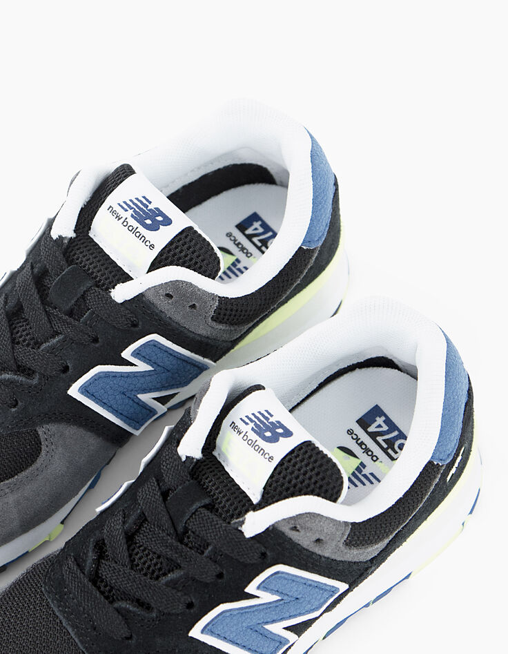 Baskets NEW BALANCE® noires à lacet garçon-6 Baskets NEW BALANCE® noires à lacet garçon-6