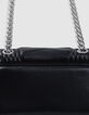 Tasche THE 1- schwarz, Leder, Steppnähte Größe M-7