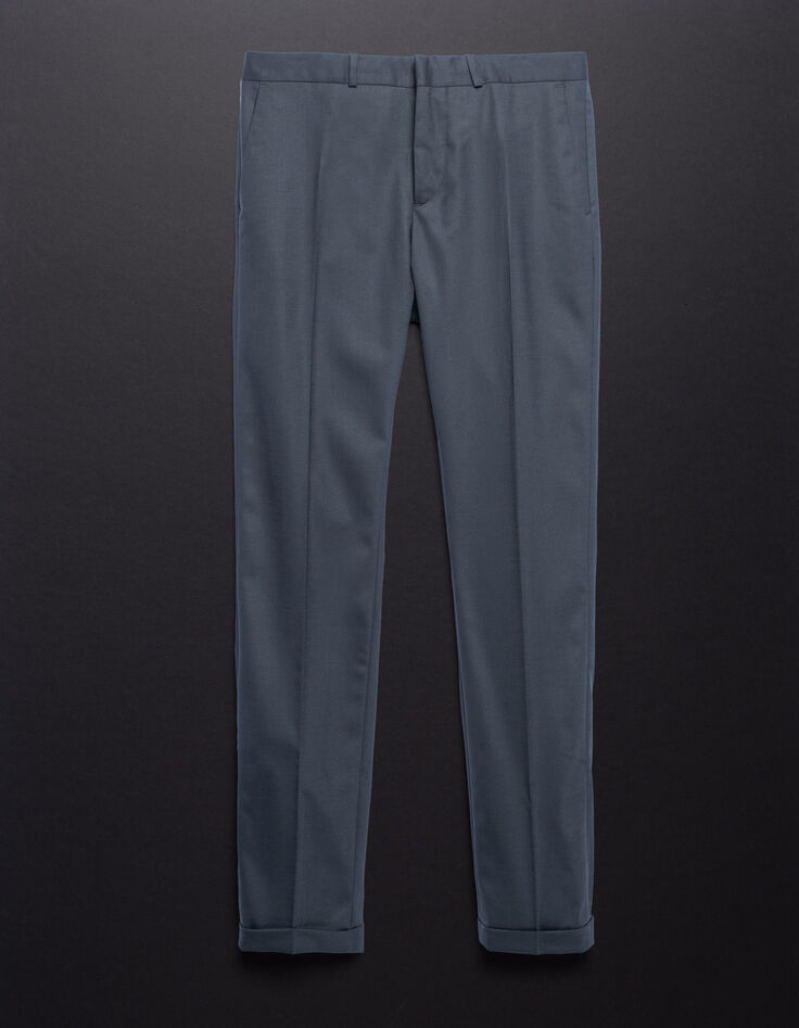 Men’s steel twill TRAVEL SUIT suit trousers-10