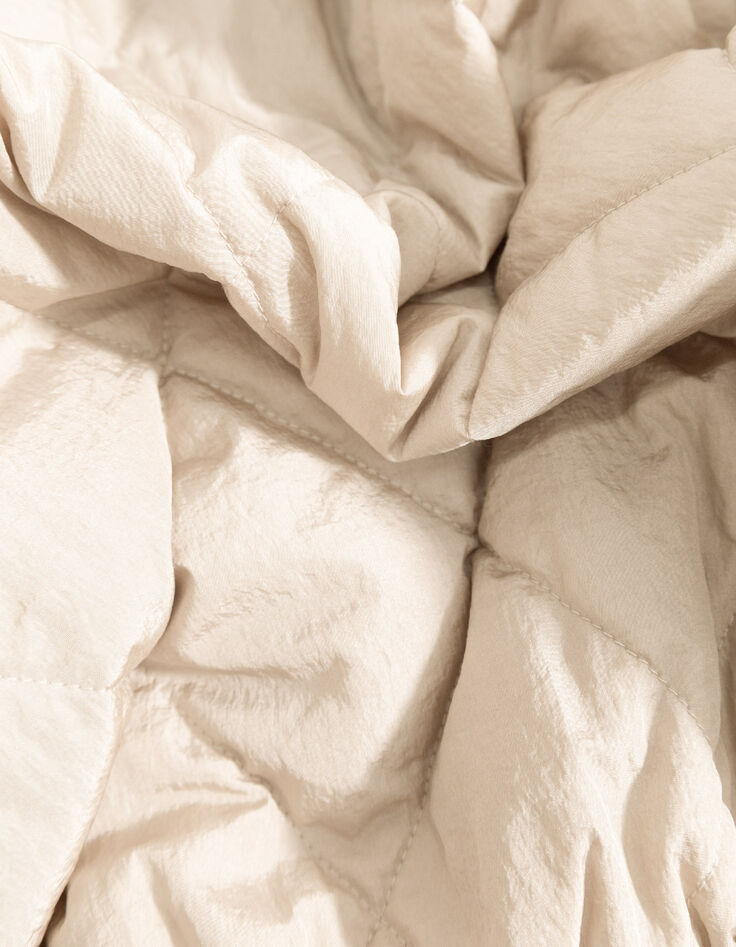 Mujer Chaqueta acolchada oversize beige-9