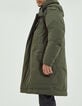 Parka longue dark kaki militaire WATERPROOF Homme-5