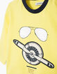 Camiseta amarilla bebé niño -2