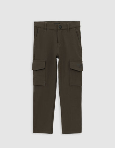 Boy's khaki CHINO battle pants - IKKS