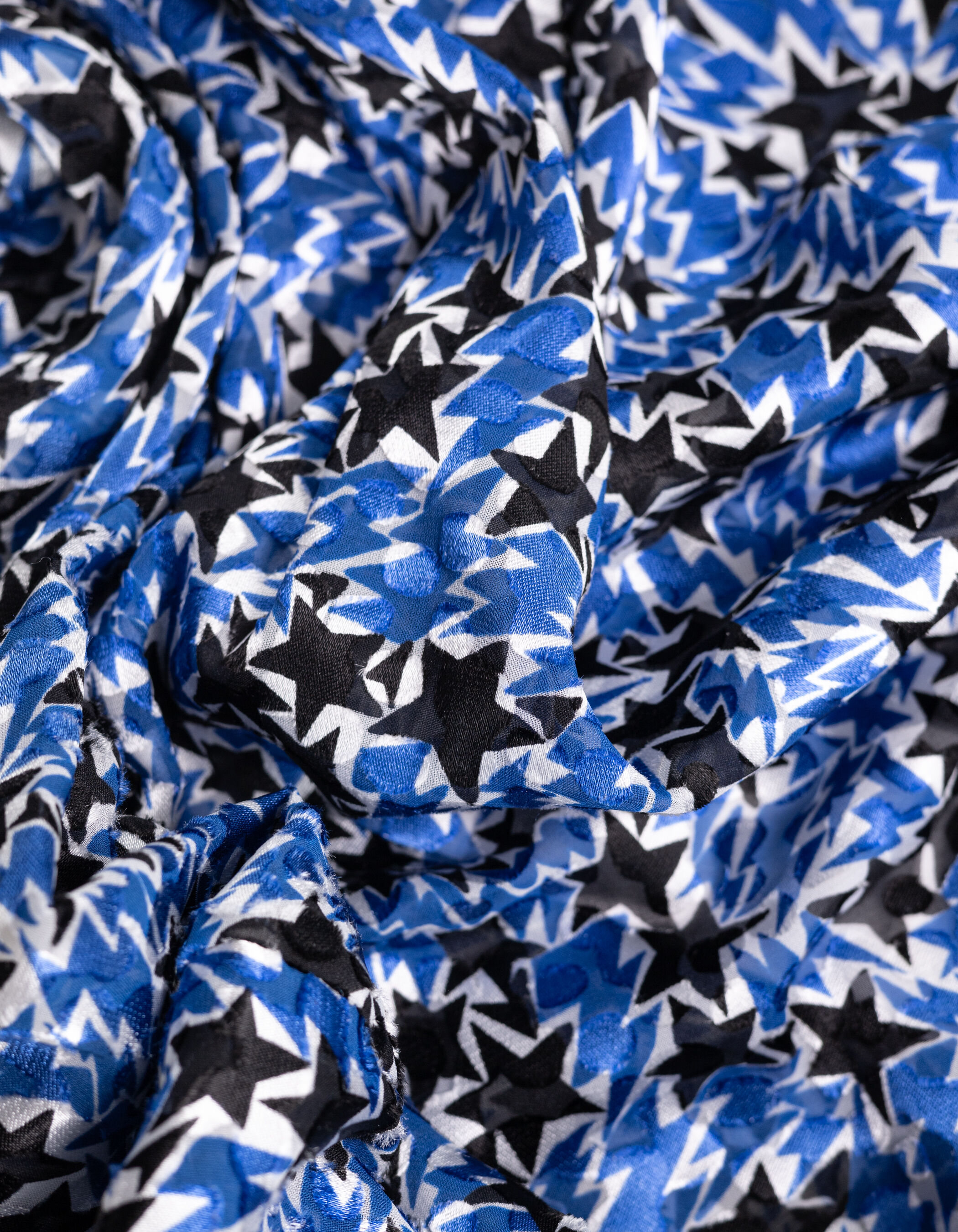 Blouse bleu electrique deals