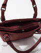 Women’s The Mini Artist garnet reptile-look leather bag-4