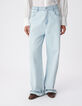 Jean large bleu Chisa Femme-9