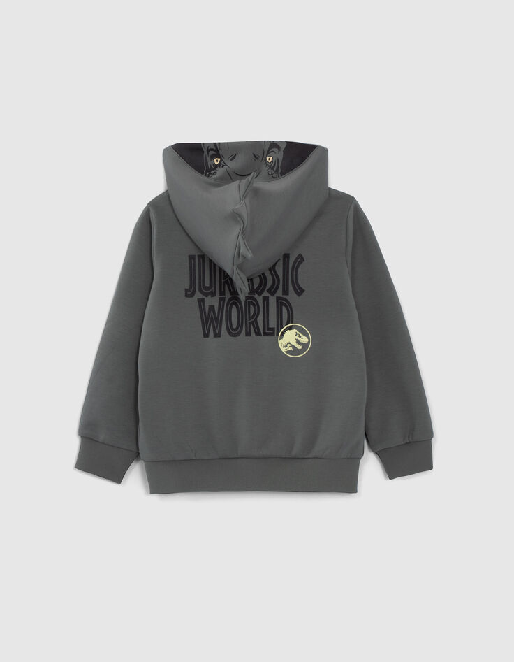 Cardigan kaki mix print et broderie JURASSIC WORLD gar&ccedil;on-4