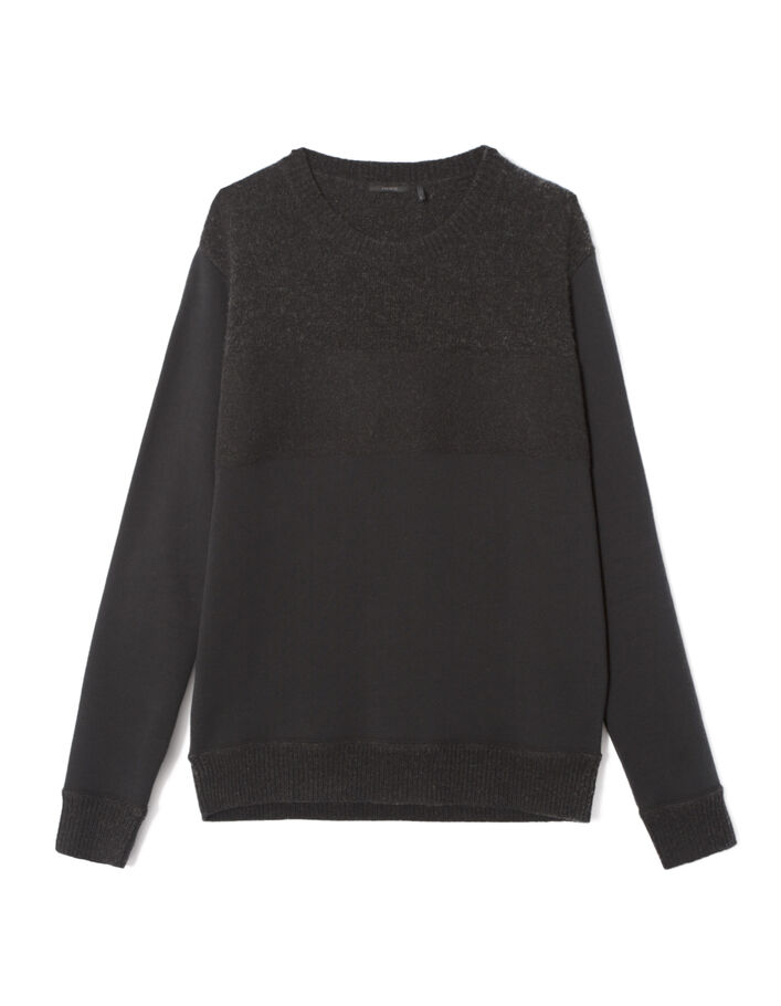 Men's black sweater
