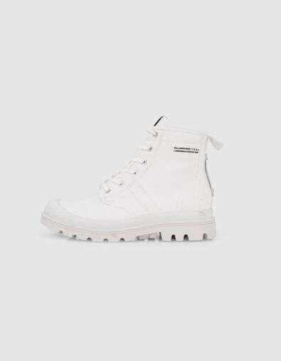 Damenmodell Palladium Pallabrousse Cargo in Wei&szlig; - IKKS