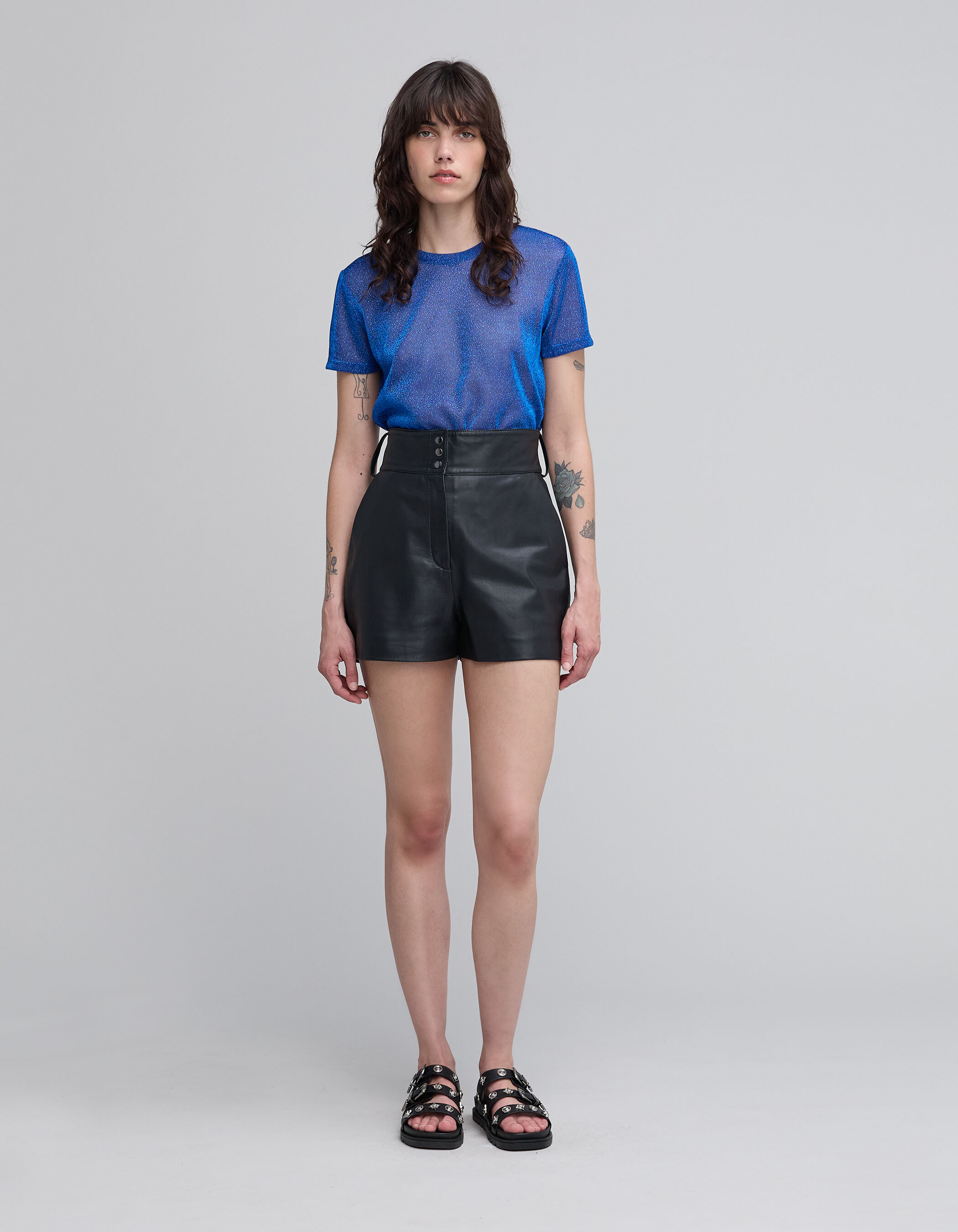 Koningsblauw t shirt dames best sale