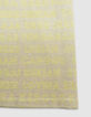 White T-shirt organic cotton deep dye message boy-7