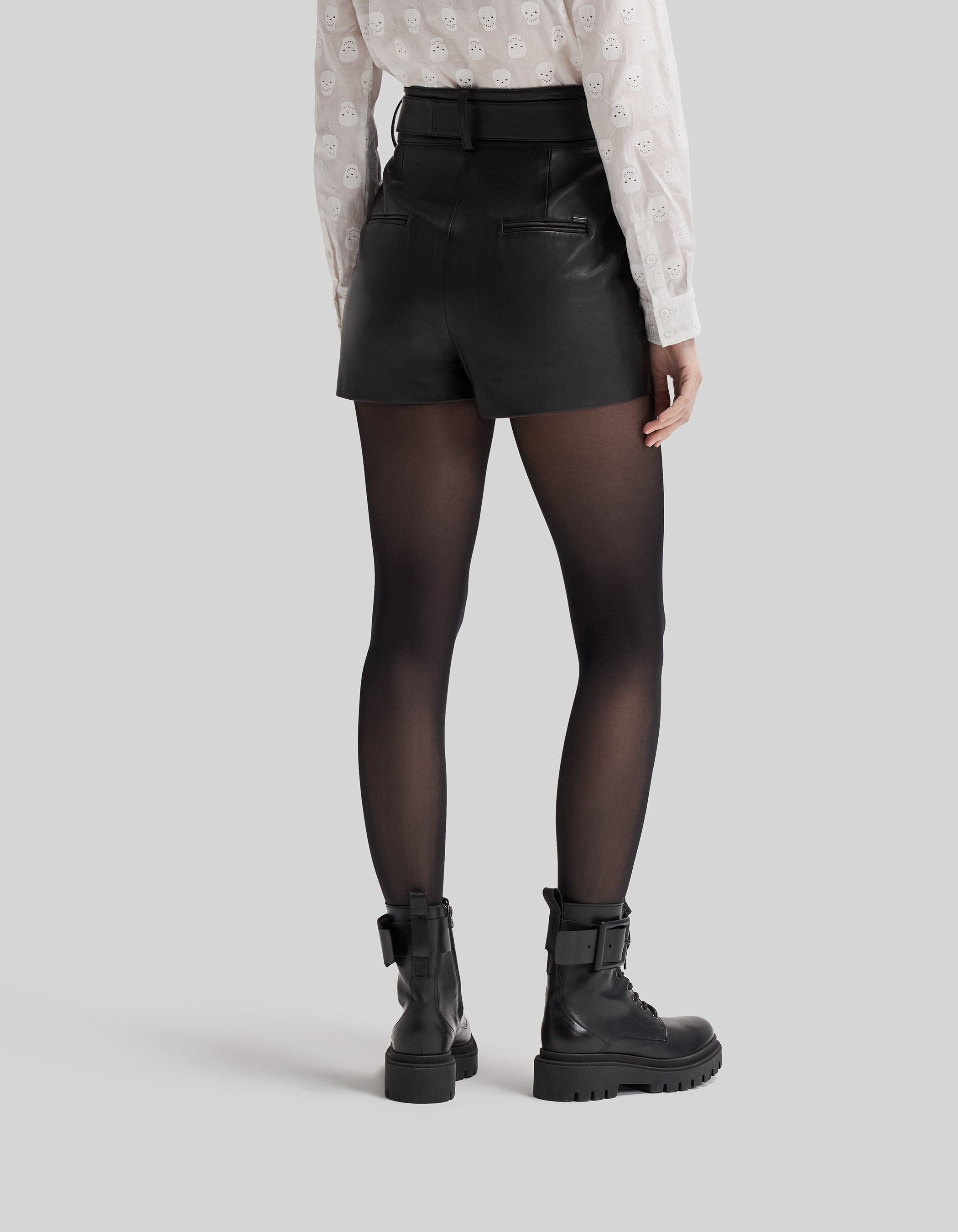 Women s leather shorts