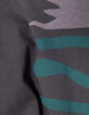 Camiseta gris algodón oversize mensaje niña-7