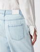 Jean large bleu Chisa Femme-5