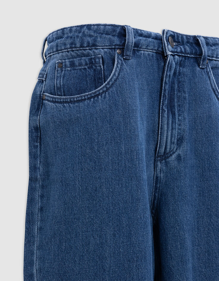 Jean droit medium blue 7/8e Femme-4
