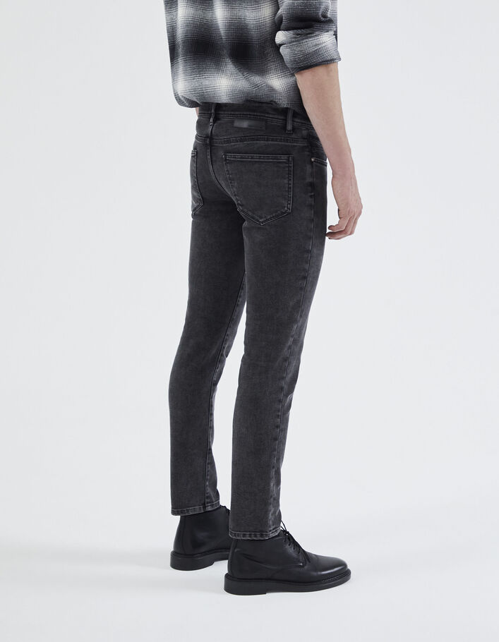 Antracietgrijze SLIM jeans Sven Heren-3