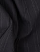 Robe-gilet noire motif rayures I.Code-8