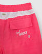 Rosa Badeshorts f&uuml;r Jungen mit Surf-Rock-Print-5