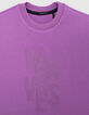 Boys’ purple techfleece sweatshirt, rubber surfboard image-2