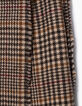 Men’s brown and beige check scarf-3
