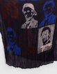Fular azul marino pop art Hombre-2