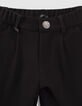 Schwarze Jungen-Chinohose-2