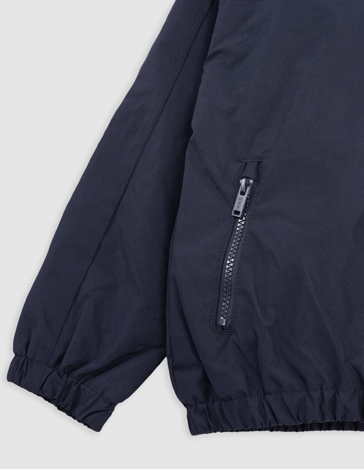 Chaqueta cortavientos azul marino de niño-4