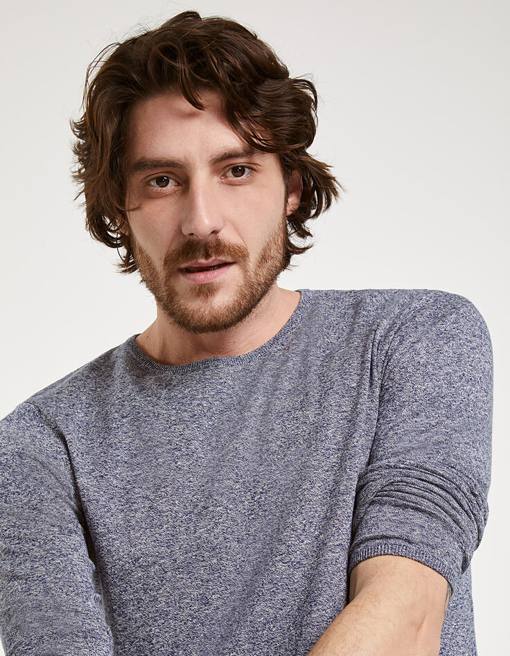 Pull coton soie homme-1 Pull coton soie homme-1