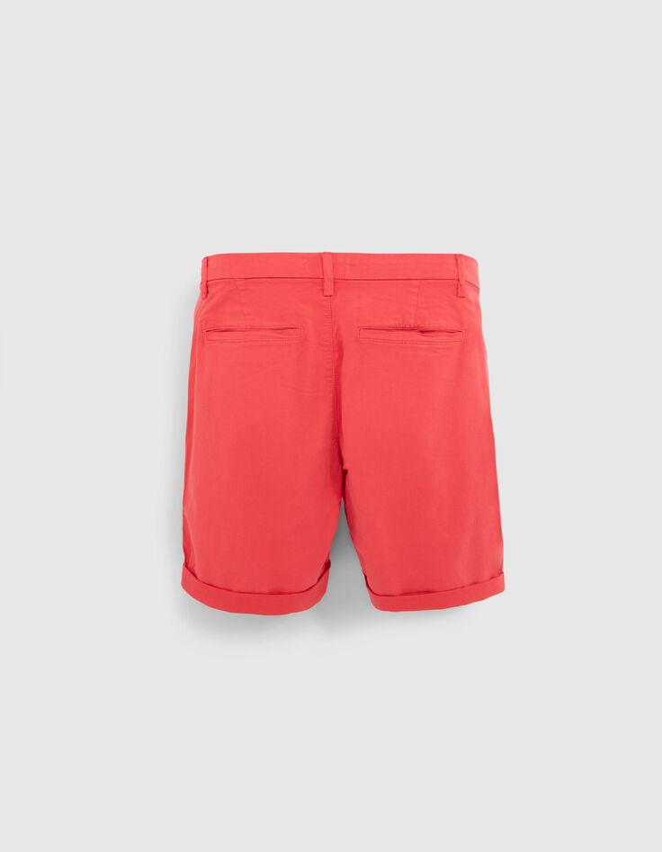 Bermudas tipo chino TAPERED cayena hombre-7
